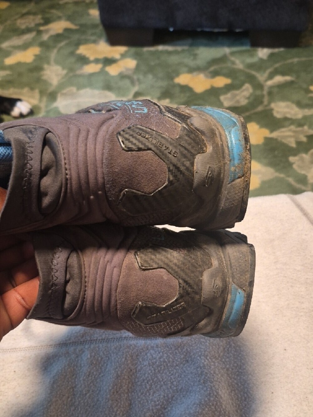 La Sportiva Men's Brown and Blue Trail Boots - Picture 4 of 8